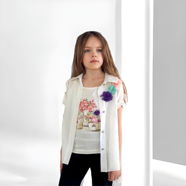 .Cocoland komplekt, kaks pluusi. Suurus 122,128,134