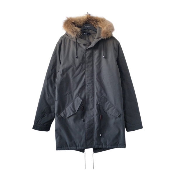 Bansky naturaalse karvaga talveparka. Suurus L