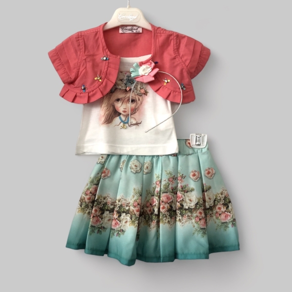 Cocoland 4-osaline komplekt. Suurus 92,98, 110