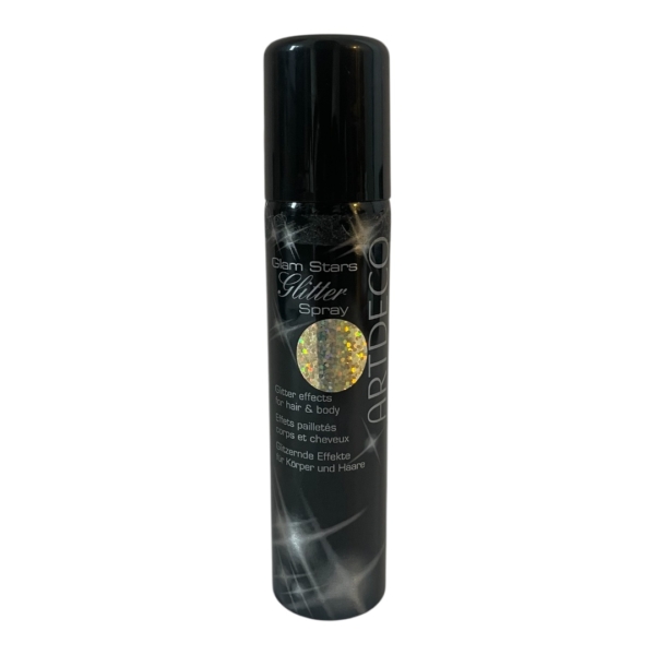 Glam glitter spray