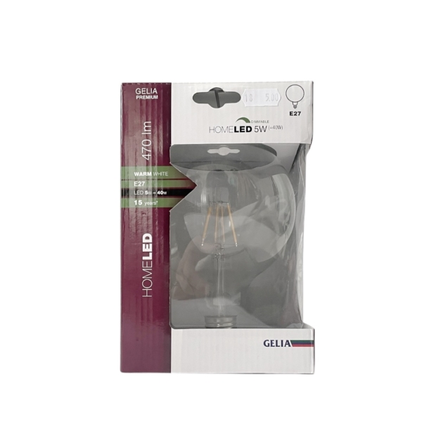 Gelia pirn E27 5W