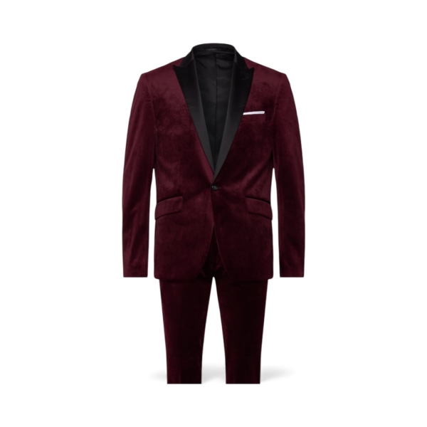 Lindbergh 4-osaline sametist ülikond. Suurus S