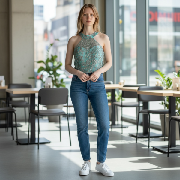 Izmir glittertop. Suurus M